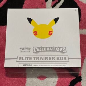 Pokémon TCG Celebrations Elite Trainer Box – 25th Anniversary (CLB)